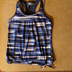Athleta Tinker Drawstring Racerback Tank